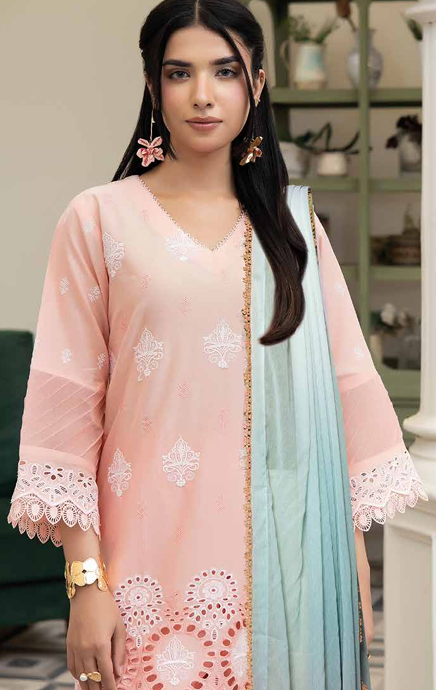 chicken Kari shirt ,pure digital chiffon dupatta, comfort trouser