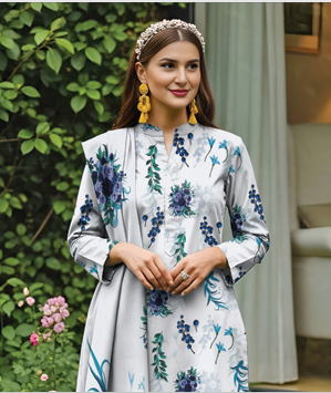 chiffon dupatta ,digital print shirt, comfort trouser